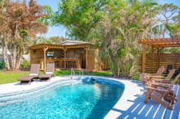 Tropical House w/ Heated Pool & Outdoor Bar - Image 5